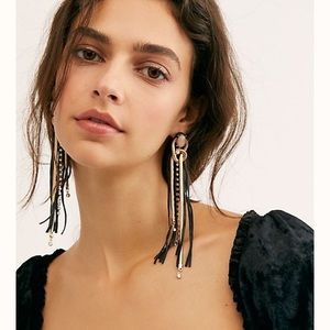 Free People Sugarland Fringe Earrings